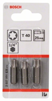 Насадка-бита Extra Hart T40, 25 mm 2607001625